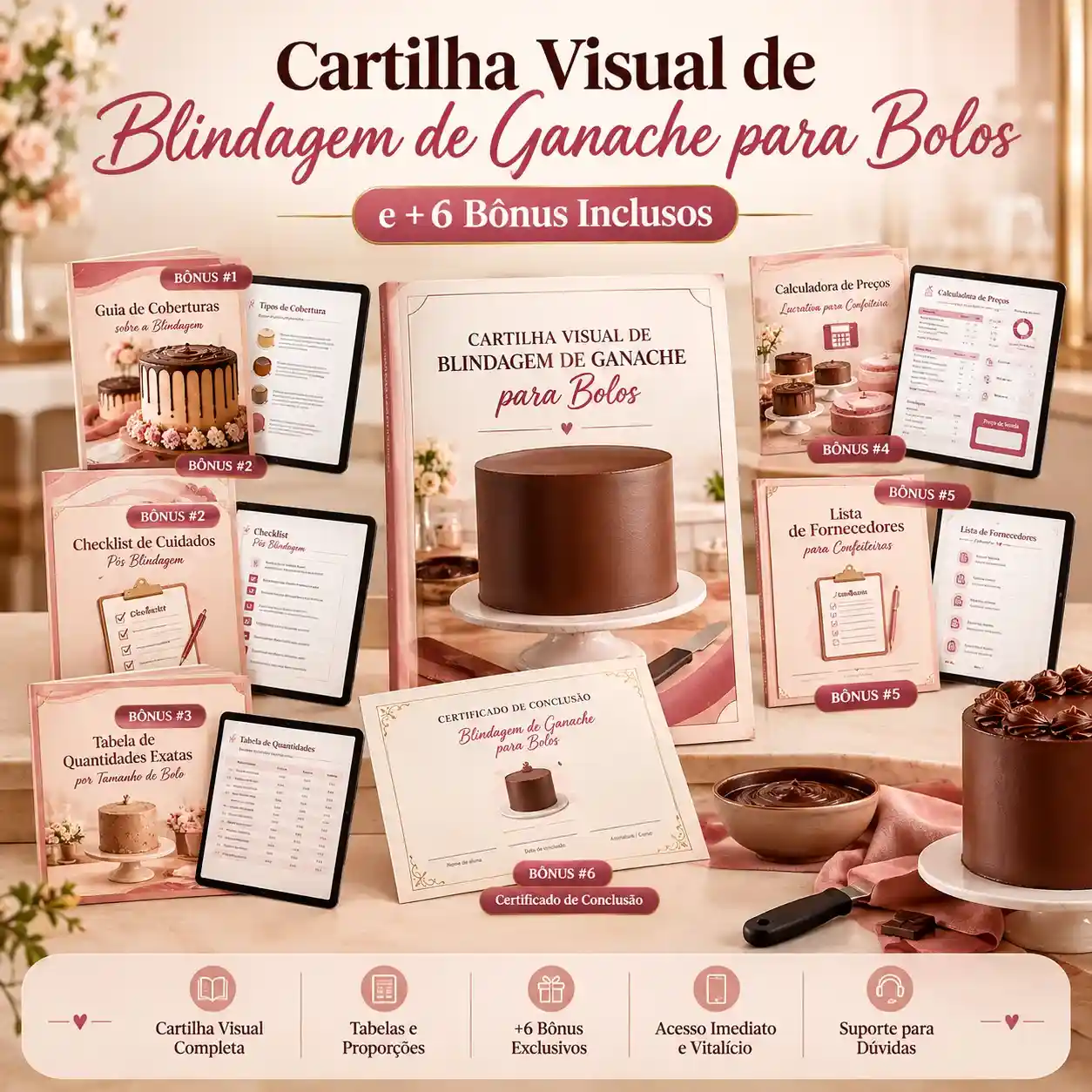 Cartilha de Blindagem de Ganache e bônus